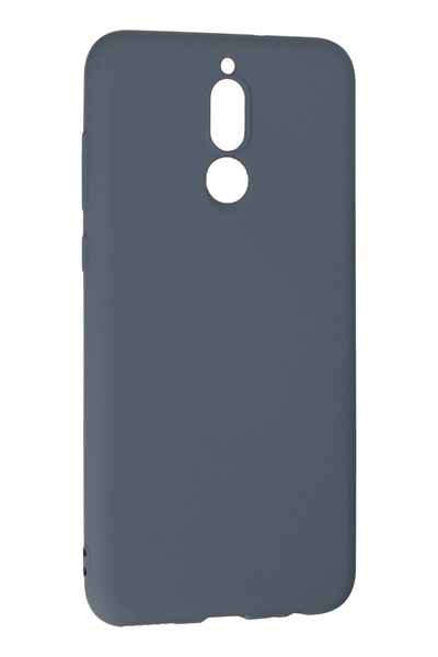 Mey İthalat®  Huawei Mate 10 Lite Kılıf Nano içi Kadife Silikon - Gri