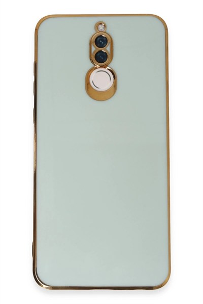 Mey İthalat®  Huawei Mate 10 Lite Kılıf Volet Silikon - Açık Yeşil