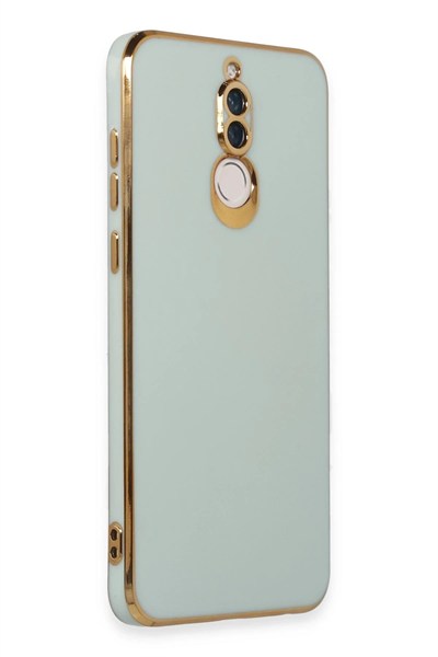 Mey İthalat®  Huawei Mate 10 Lite Kılıf Volet Silikon - Açık Yeşil