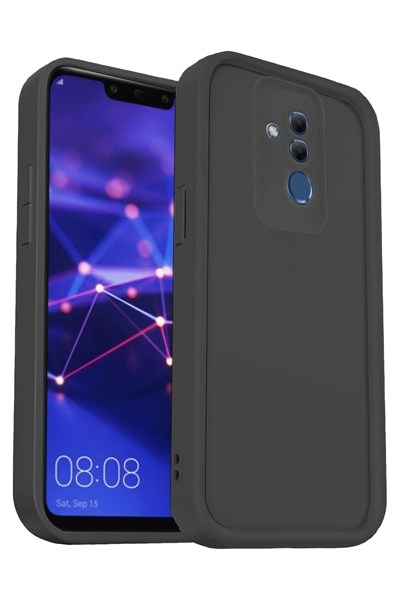 Mey İthalat®  Huawei Mate 20 Lite Kılıf Viera Silikon - Siyah