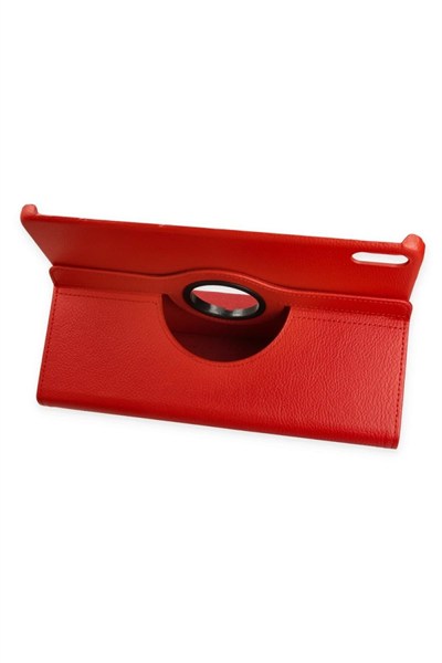 Mey İthalat®  Huawei MatePad SE 11 Kılıf 360 Tablet Deri Kılıf - Kırmızı