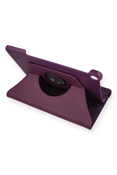 Mey İthalat®  Huawei MatePad T10S 10.1 Kılıf 360 Tablet Deri Kılıf - Mürdüm