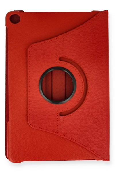 Mey İthalat®  Huawei MatePad T10S 10.1 Kılıf 360 Tablet Deri Kılıf - Kırmızı