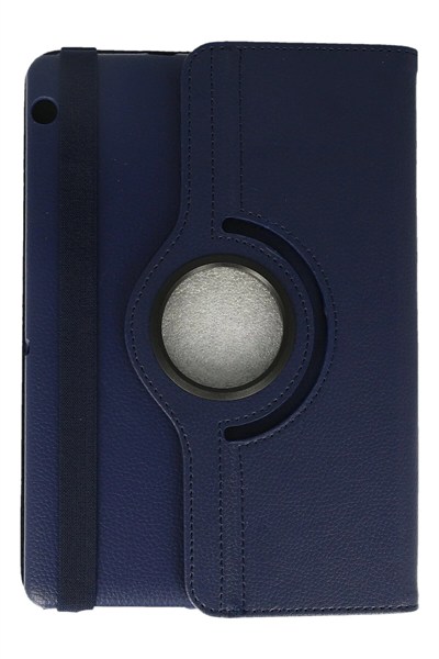 Mey İthalat®  Huawei MediaPad T3 10 / 9.6 Kılıf 360 Tablet Deri Kılıf - Lacivert