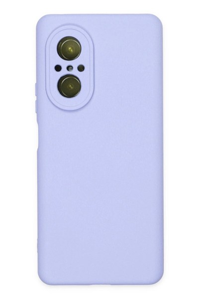 Mey İthalat®  Huawei Nova 9 SE Kılıf Nano içi Kadife Silikon - Lila