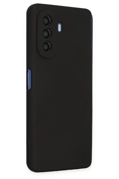 Mey İthalat®  Huawei Nova Y70 Kılıf First Silikon - Siyah