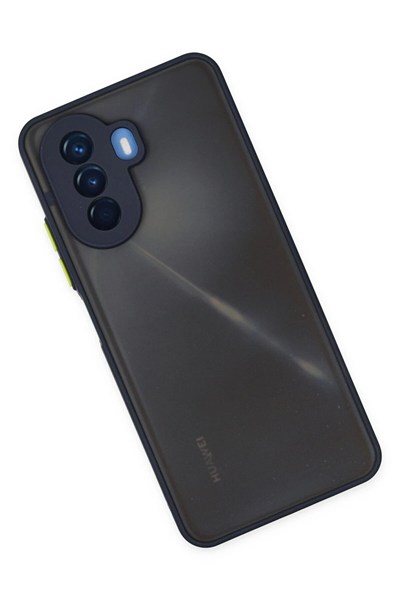 Mey İthalat®  Huawei Nova Y70 Kılıf Montreal Silikon Kapak - Lacivert