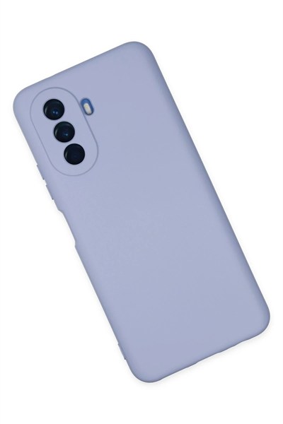 Mey İthalat®  Huawei Nova Y70 Kılıf Nano içi Kadife Silikon - Lila