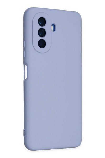 Mey İthalat®  Huawei Nova Y70 Kılıf Nano içi Kadife Silikon - Lila