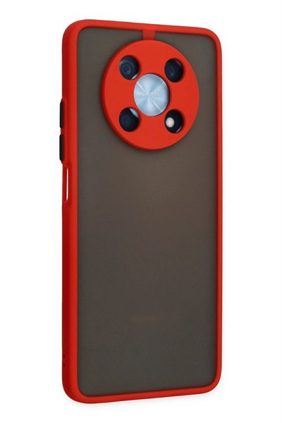 Mey İthalat®  Huawei Nova Y90 Kılıf Montreal Silikon Kapak - Kırmızı