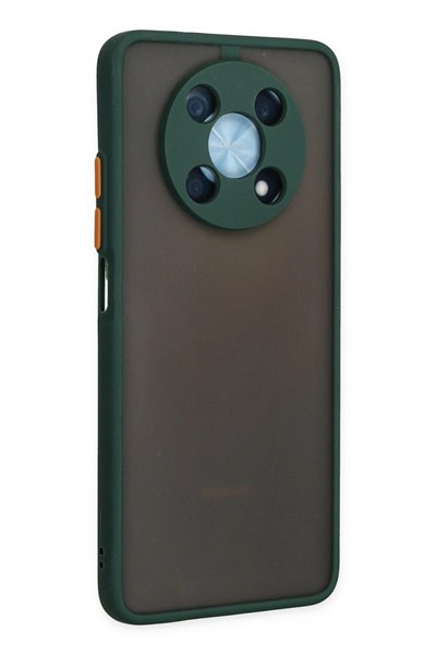Mey İthalat®  Huawei Nova Y90 Kılıf Montreal Silikon Kapak - Yeşil