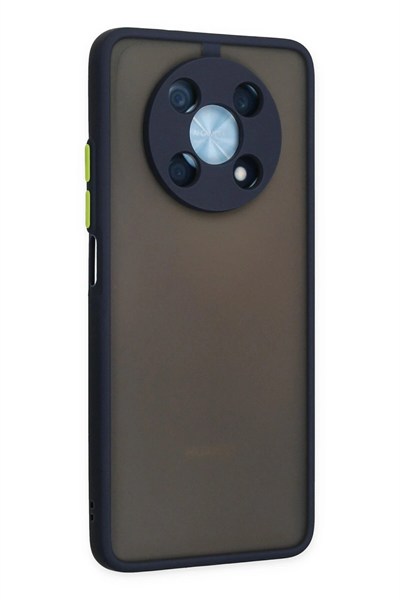 Mey İthalat®  Huawei Nova Y90 Kılıf Montreal Silikon Kapak - Lacivert