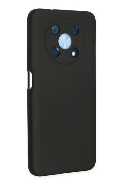 Mey İthalat®  Huawei Nova Y90 Kılıf Nano içi Kadife Silikon - Siyah