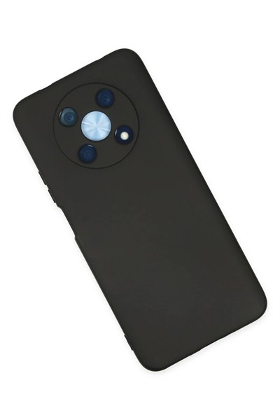 Mey İthalat®  Huawei Nova Y90 Kılıf Nano içi Kadife Silikon - Siyah