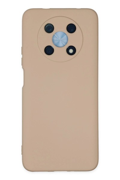 Mey İthalat®  Huawei Nova Y90 Kılıf Nano içi Kadife Silikon - Pudra