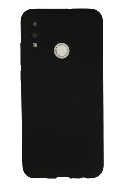 Mey İthalat®  Huawei P Smart 2019 Kılıf Nano içi Kadife Silikon - Siyah