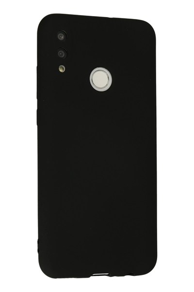 Mey İthalat®  Huawei P Smart 2019 Kılıf Nano içi Kadife Silikon - Siyah