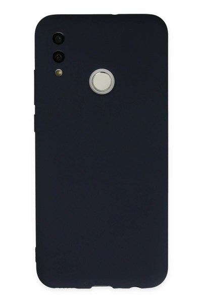 Mey İthalat®  Huawei P Smart 2019 Kılıf Nano içi Kadife Silikon - Lacivert