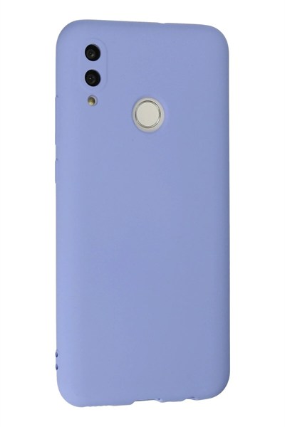 Mey İthalat®  Huawei P Smart 2019 Kılıf Nano içi Kadife Silikon - Lila