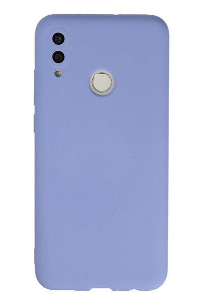 Mey İthalat®  Huawei P Smart 2019 Kılıf Nano içi Kadife Silikon - Lila