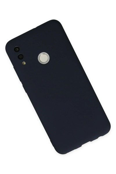 Mey İthalat®  Huawei P Smart 2019 Kılıf Nano içi Kadife Silikon - Lacivert