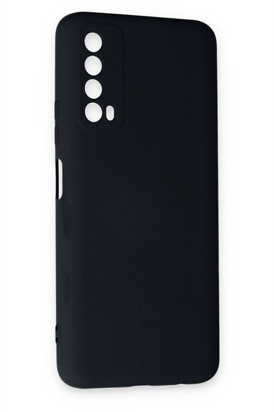 Mey İthalat®  Huawei P Smart 2021 Kılıf Nano içi Kadife Silikon - Lacivert