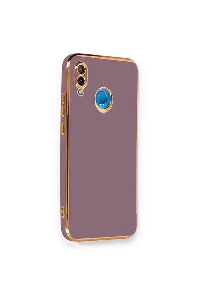 Mey İthalat®  Huawei P20 Lite Kılıf Volet Silikon - Mor