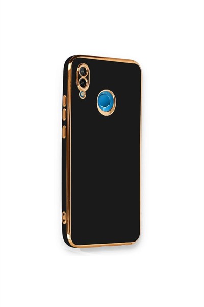 Mey İthalat®  Huawei P20 Lite Kılıf Volet Silikon - Siyah