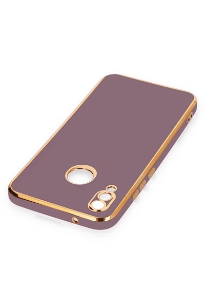 Mey İthalat®  Huawei P20 Lite Kılıf Volet Silikon - Mor