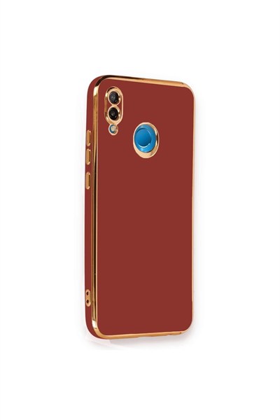 Mey İthalat®  Huawei P20 Lite Kılıf Volet Silikon - Kırmızı