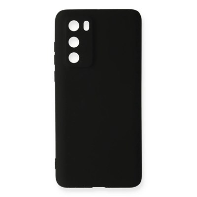 Mey İthalat®  Huawei P40 Kılıf First Silikon - Siyah