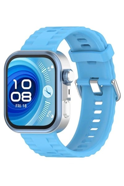 Mey İthalat®  Huawei Watch Fit 3 Klasik Kordon - Turkuaz