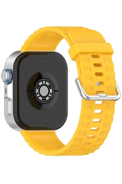 Mey İthalat®  Huawei Watch Fit 3 Klasik Kordon - Sarı