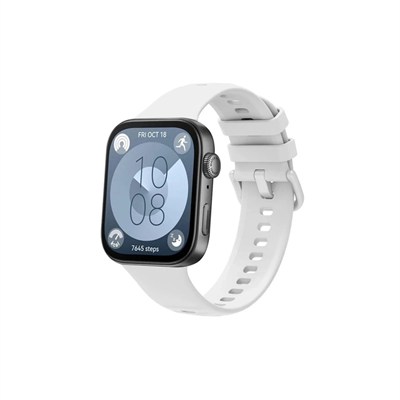 Mey İthalat®  Huawei Watch Fit 3 Klasik Kordon - Beyaz