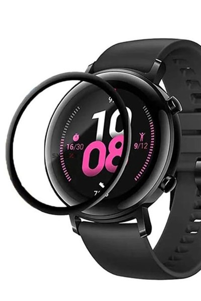 Mey İthalat®  Huawei Watch GT2e Polymer Nano Ekran Koruyucu - Şeffaf