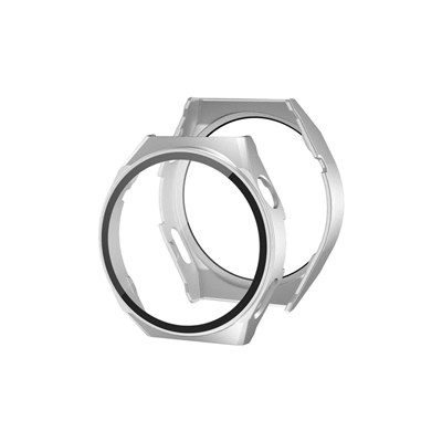 Mey İthalat®  Huawei Watch GT3 46mm Dota Camlı Kasa Ekran Koruyucu - Gümüş