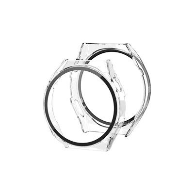 Mey İthalat®  Huawei Watch GT3 Pro 43mm Dota Camlı Kasa Ekran Koruyucu - Şeffaf