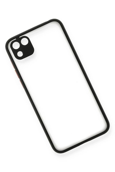 Mey İthalat®  Huawei Y5P Kılıf Montreal Silikon Kapak - Siyah