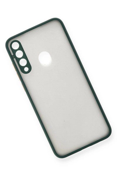 Mey İthalat®  Huawei Y6P Kılıf Montreal Silikon Kapak - Yeşil
