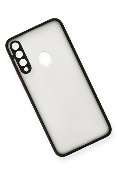 Mey İthalat®  Huawei Y6P Kılıf Montreal Silikon Kapak - Siyah