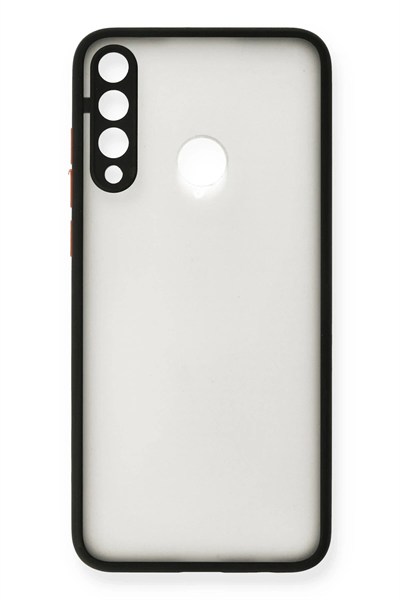 Mey İthalat®  Huawei Y6P Kılıf Montreal Silikon Kapak - Siyah