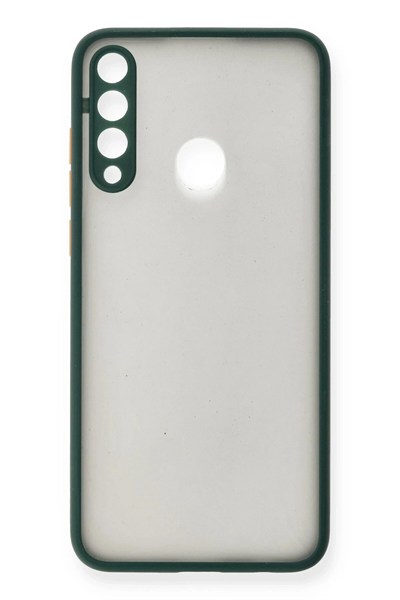 Mey İthalat®  Huawei Y6P Kılıf Montreal Silikon Kapak - Yeşil