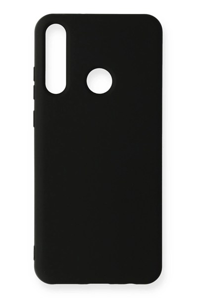 Mey İthalat®  Huawei Y6P Kılıf Nano içi Kadife Silikon - Siyah
