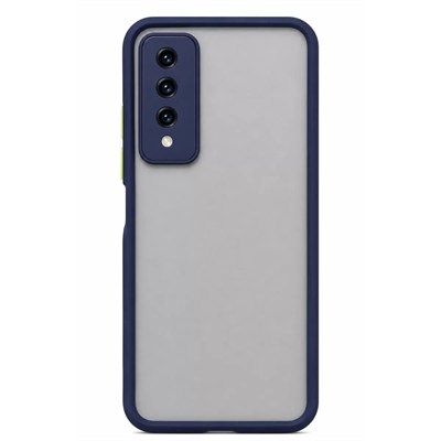 Mey İthalat®  Huawei Y9 Prime 2019 Kılıf Montreal Silikon Kapak - Lacivert