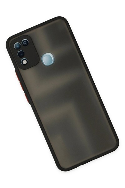 Mey İthalat®  İnfinix Hot 10 Play Kılıf Montreal Silikon Kapak - Siyah