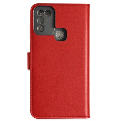 Mey İthalat®  İnfinix Hot 10 Play Kılıf Trend S Plus Kapaklı Kılıf - Kırmızı