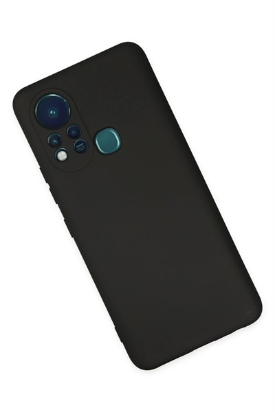 Mey İthalat®  İnfinix Hot 11s Kılıf Nano içi Kadife Silikon - Siyah
