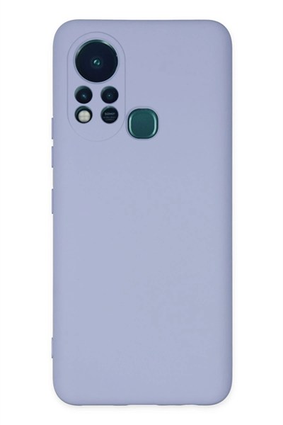 Mey İthalat®  İnfinix Hot 11s Kılıf Nano içi Kadife Silikon - Lila