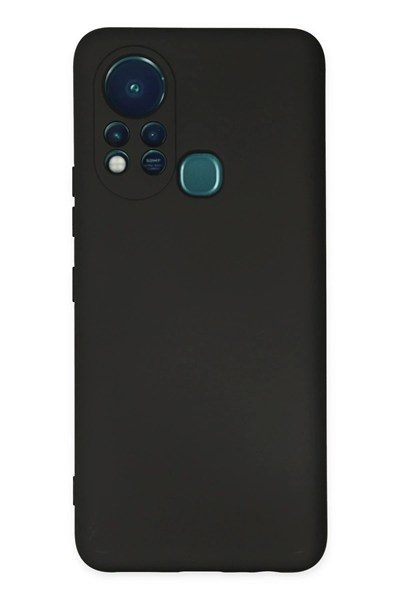 Mey İthalat®  İnfinix Hot 11s Kılıf Nano içi Kadife Silikon - Siyah