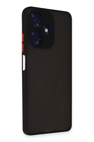 Mey İthalat®  İnfinix Hot 30 4G Kılıf Montreal Silikon Kapak - Siyah